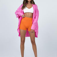 Skylar Bike Shorts Orange