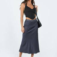 The Charmaine Maxi Skirt Slate