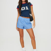 Maxxy Boxer Shorts Blue Stripe