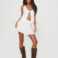 Dorothea Broderie Set White