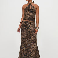 Eleganza Top Leopard Petite