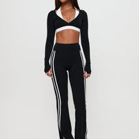 Fast Track Active Flare Pants Black