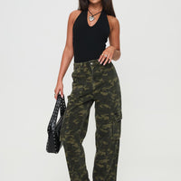 Bodhi Utility Cargo Pants Camo