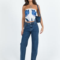 Boundless Denim Jeans Dark Wash