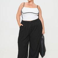 Archer Pants Black Curve