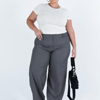 Alaina Pants Grey Curve