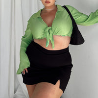 Ravyn Skort Black Curve