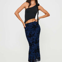 Catrina Maxi Skirt Navy