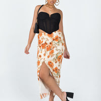 Amoura Midi Skirt Multi