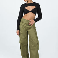 Alexis Cargo Pants Khaki