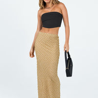 Sewell Maxi Skirt Beige