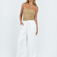 Kahlil Pants White