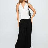 Human Nurture Maxi Skirt Black