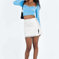 Athenia Mini Skirt White