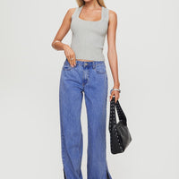 Lorinzo Low Rise Jeans Electric Blue