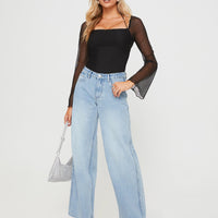 Maryanne Mid-rise Relaxed Jeans Light Wash