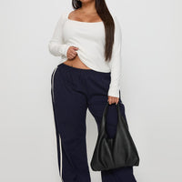 Circuit Track Pants Navy Curve