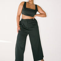 Huxley Set Black Stripe Curve