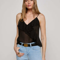 Erika Silk Chiffon Camisole
