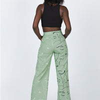 Face It Pants Green