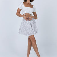 Rasmus Mini Skirt White
