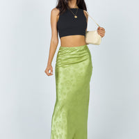 Hailey Midi Skirt Green
