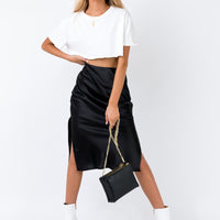 Cleo Lavoe Midi Skirt Black