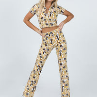 Motel Zoven Trouser Cowgirl Brown