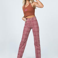 Leah Cordoury Pant Pink