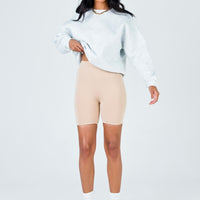Biker Short Beige