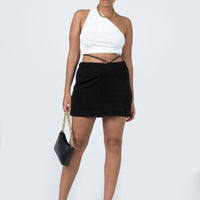 Maisie Mini Skirt Black