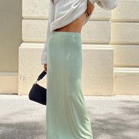 Harriette Maxi Skirt Sage