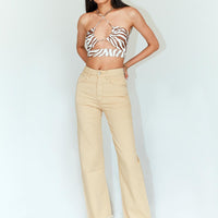 Joey Denim Jeans Beige