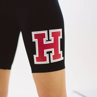 Harvard University Bike Shorts Black