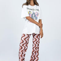 Retro Lights Pants Brown