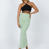 Oscar Maxi Skirt Sage