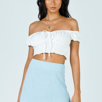 Selby Mini Skirt Blue