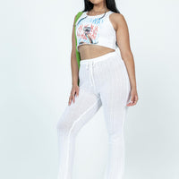 Santorini Knit Pant Ivory