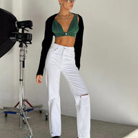 Holland Jeans White