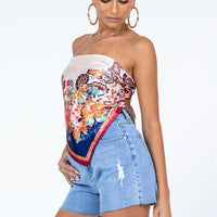 Wrap Up Denim Shorts