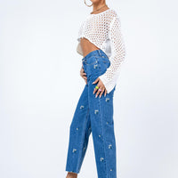 Zaire Mom Denim Jeans