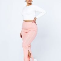 Philipa Knit Pants Pink