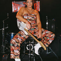 Main Stage Low Rise Pants Multi Curve