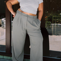 Archer Pants Light Grey Curve
