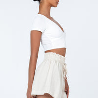 Sarah Shorts Beige