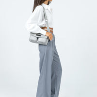 Archer Pants Pinstripe Grey Petite