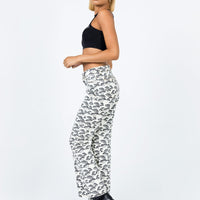 Meilani Lounge Denim Jeans Off White