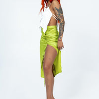 Siesta Midi Skirt Green