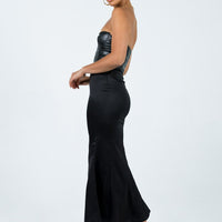 Otter Maxi Skirt Black