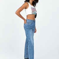 Taxco Straight Leg Denim Jeans